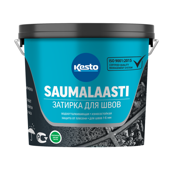 Затирка Kesto Saumalaasti 041 средне-серый
