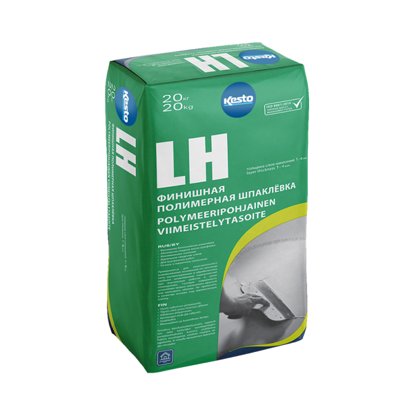 Финишная шпаклевка Kesto LH 20 кг- nav