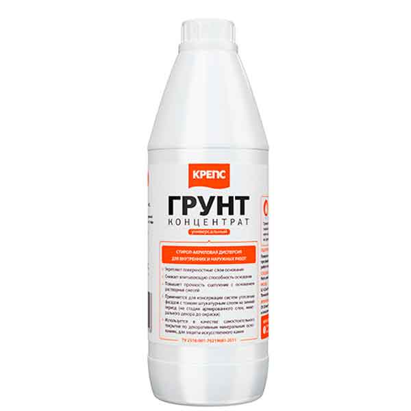 Грунтовка КРЕПС концентрат (1 л)-0