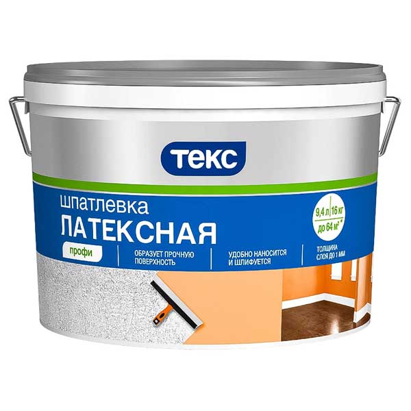 Шпатлевка Текс Профи латексная 16