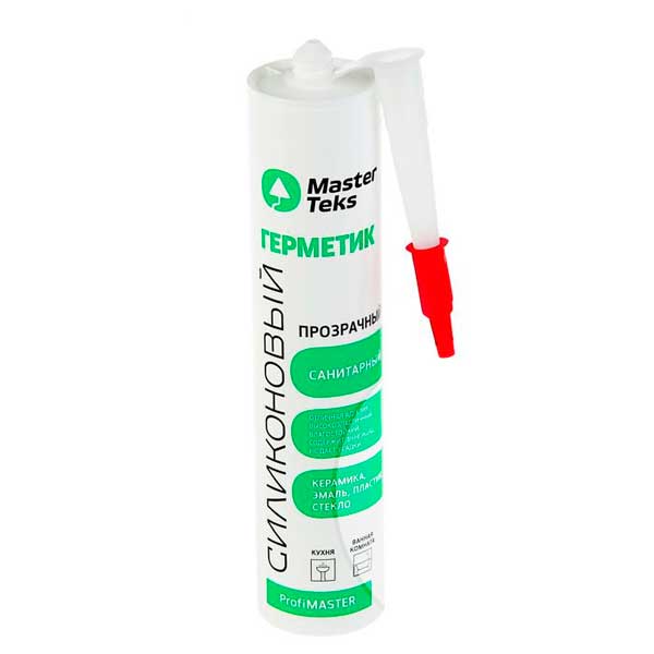 Герметик силиконовый санитарный MasterTeks PM