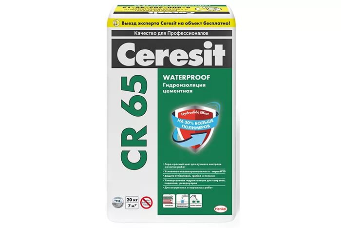 Гидроизоляция Ceresit CR 65 20