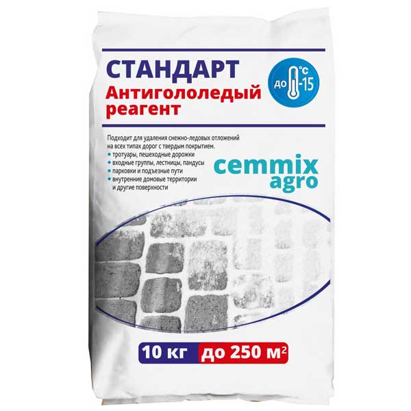 Реагент противогололедный Стандарт 10 кг