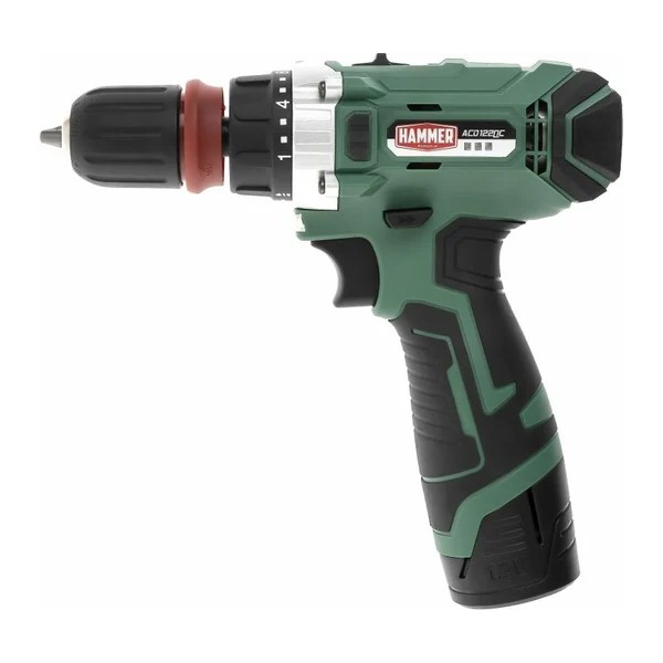 Дрель аккумуляторная HAMMER ACD122QC