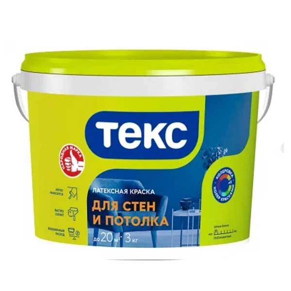 Краска ТЕКС интерьерная Универсал матовая