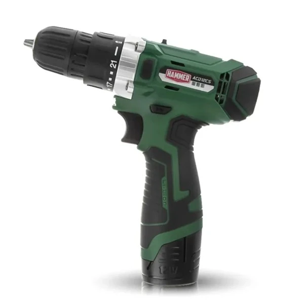 Дрель-шуруповерт аккумуляторная Hammer ACD12CS
