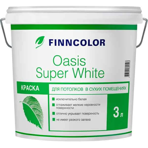 Краска в/д для потолка Finncolor